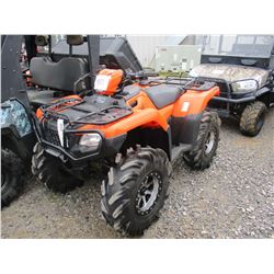 2018 HONDA TRX500 ATV - 4X4