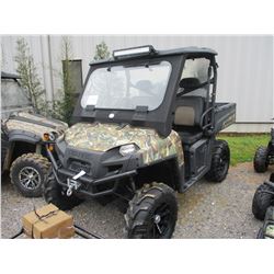 2011 POLARIS RANGER 800 EFI, VIN/SN:B4264093 - METER READING 332 HOURS