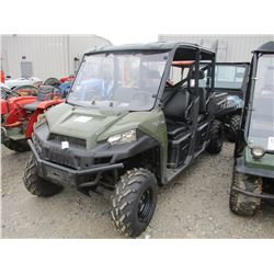 2015 POLARIS RANGER 570 EFI SIDE BY SIDE ATV, VIN/SN:3NSRUA570FG892986 - 4X4, GAS ENGINE, CREW CAB, 