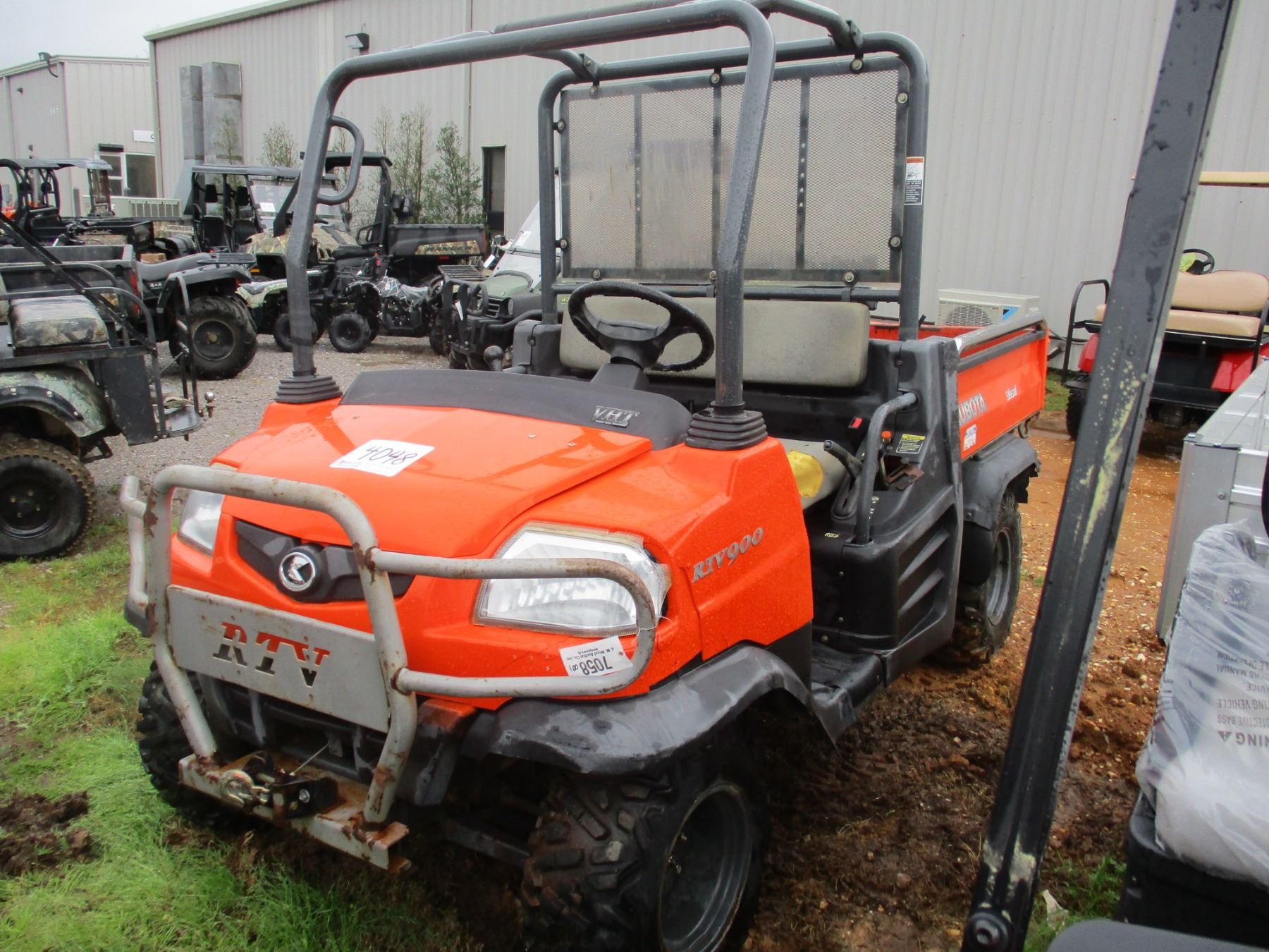 KUBOTA RTV 900 VIN/SNKRTZ900A61066536 4X4, DIESEL ENGINE, WINCH
