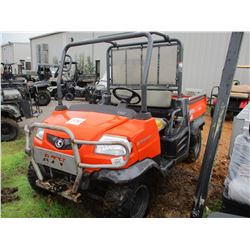 KUBOTA RTV 900 VIN/SN:KRTZ900A61066536 - 4X4, DIESEL ENGINE, WINCH, ROLL BARS, DUMP BED