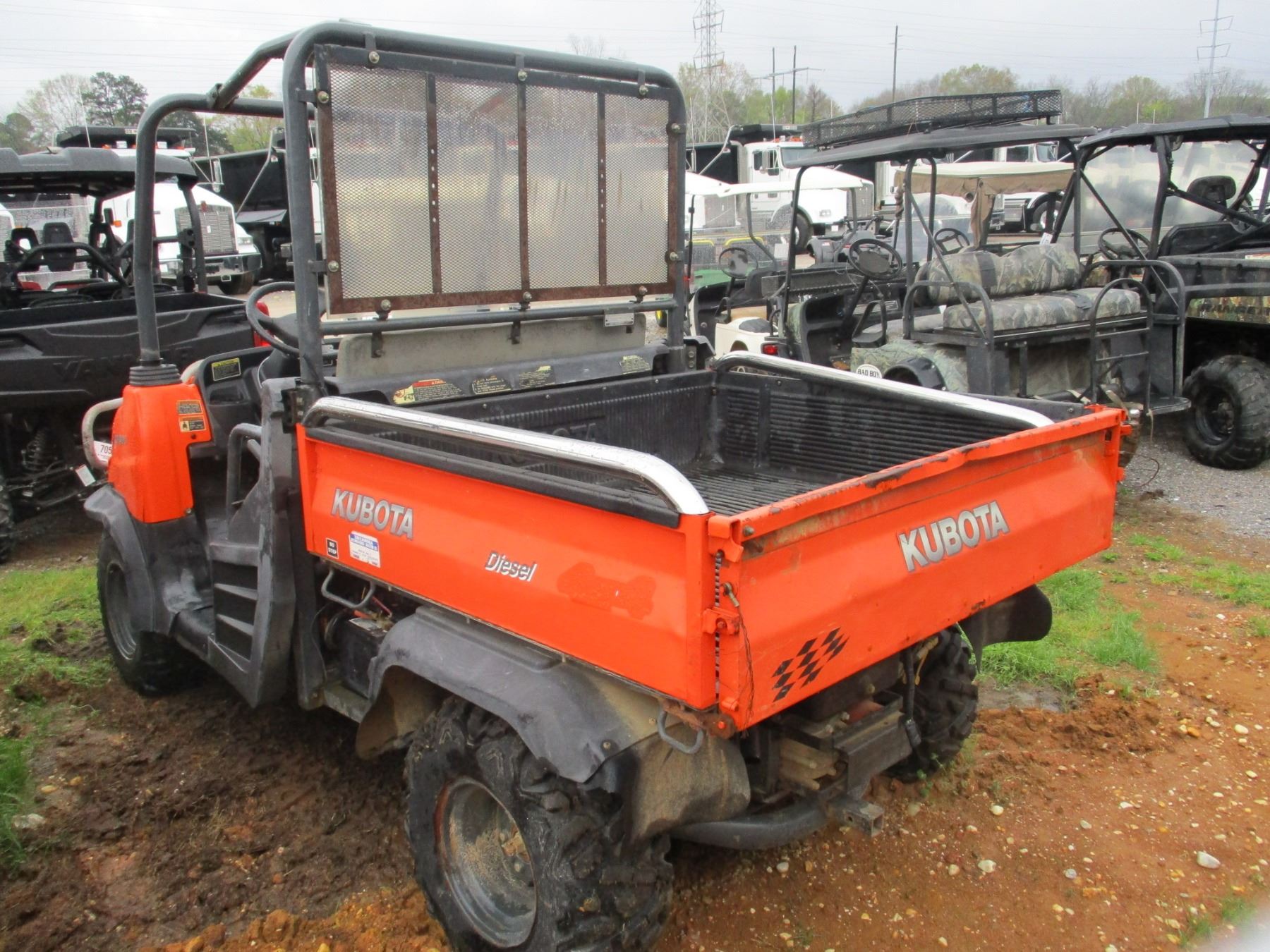 KUBOTA RTV 900 VIN/SNKRTZ900A61066536 4X4, DIESEL ENGINE, WINCH