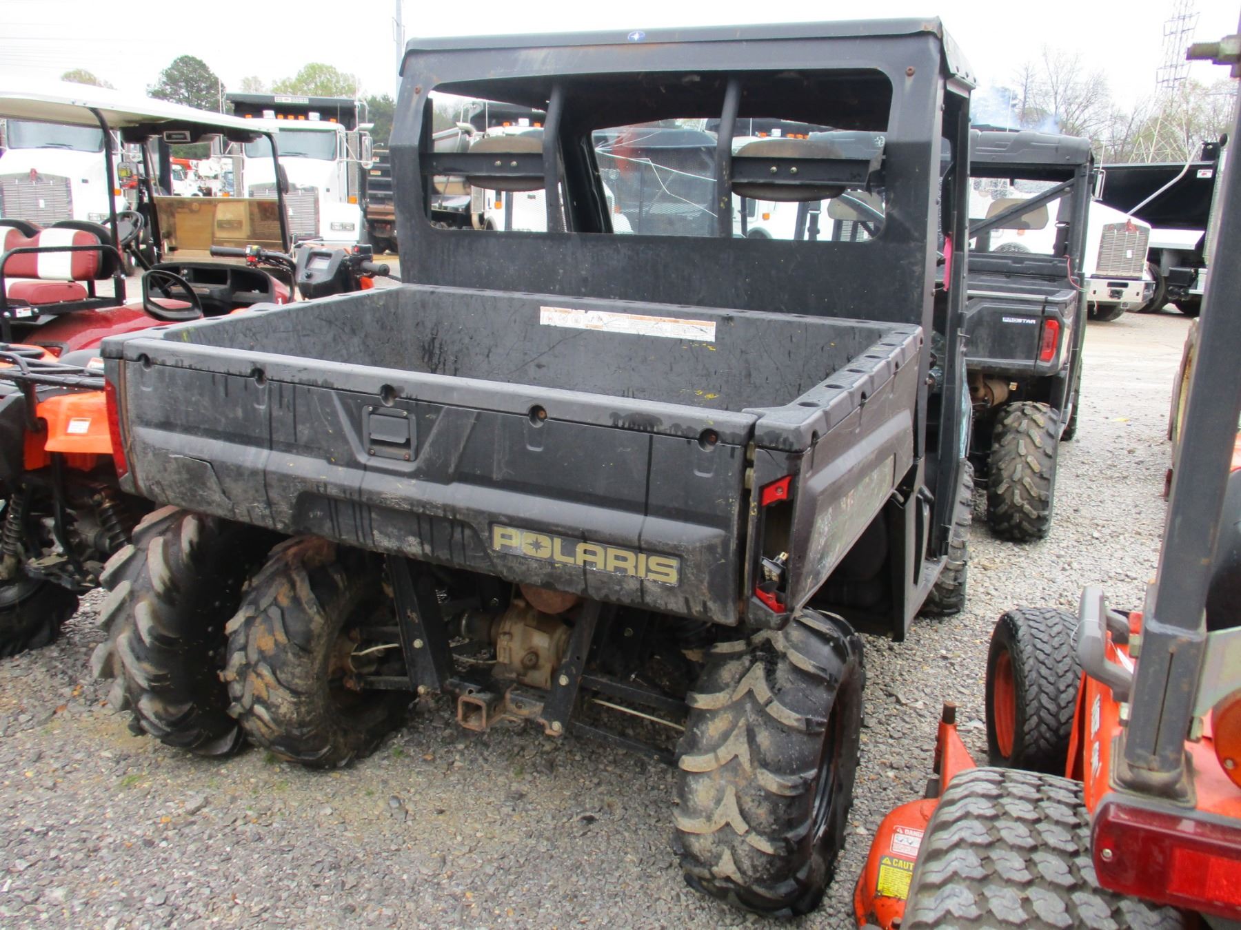 POLARIS RANGER 4X4, WINCH, CANOPY, WINDSHIELD, DUMP BED