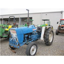 FORD 3000 FARM TRACTOR, VIN/SN:572762 - 3 PTH, PTO, 12.4-28 TIRES, METER READING 3,276 HOURS