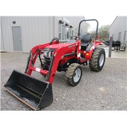 2014 MAHINDRA ML 3016 HST FARM TRACTOR, VIN/SN:30H130190031 - MFWD, 3 PTH, PTO, 115 FRONT LOADER ATT