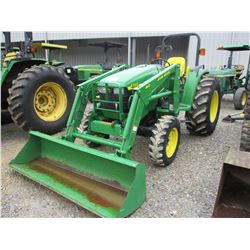 2000 JOHN DEERE 4700 FARM TRACTOR, VIN/SN:170652 - 3PTH, PTO, 460 LOADER ATTACHMENT, ROLL BAR, 16.9-