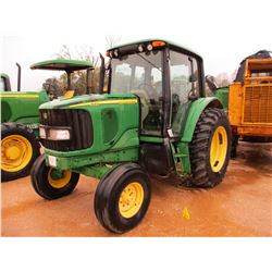 2002 JOHN DEERE 6320 FARM TRACTOR, VIN/SN:340878 - 3 PTH, PTO, REMOTES, ECAB W/AIR, 18.4-34 TIRES, M