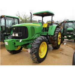 2006 JOHN DEERE 6715 FARM TRACTOR, VIN/SN:494443 - MFWD, 3 PTH, PTO, 3 HYD REMOTES, CAOPY, 184R38 RE