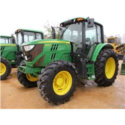 2013 JOHN DEERE 6125M FARM TRACTOR, VIN/SN:784849 - MFWD, 3 PTH, PTO, 3 REMOTES, ECAB W/AIR, 460/85R
