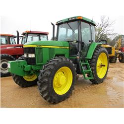 1998 JOHN DEERE 7410 FARM TRACTOR, VIN/SN:010415 - MFWD, 3 PTH, PTO, 2 REMOTES, ECAB W/AIR, 14.9R46 