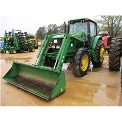 2004 JOHN DEERE 7420 FARM TRACTOR, VIN/SN:018256 - MFWD, 3 PTH, PTO, 2 REMOTES, JOHN DEERE, 741 FRON