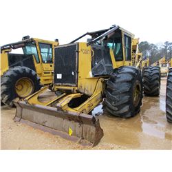 2010 TIGERCAT 630D SKIDDER, VIN/SN:6303034 - GRAPPLE, DUAL ARCH, WINCH, ECAB W/AIR, 30.5L-32 TIRES, 