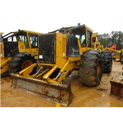 2014 TIGERCAT 620E SKIDDER, VIN/SN:6206443 - GRAPPLE, DUAL ARCH, ECAB W/AIR, 30.5L-32 TIRES, METER R