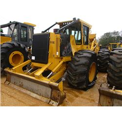 2016 TIGERCAT 610E SKIDDER, VIN/SN:6101169 - DUAL ARCH, WINCH, ECAB W/AIR, 30.5L-32 TIRES, METER REA