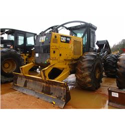 2015 CAT 535D SKIDDER, VIN/SN:MTP00186 - GRAPPLE, DUAL ARCH, WINCH, ECAB W/AIR, 30.5L-32 TIRES, METE