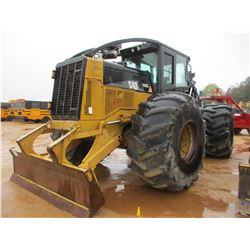 2010 CAT 535C SKIDDER, VIN/SN:53500371 - GRAPPLE, DUAL ARCH, WINCH, ECAB W/AIR, 30.5-32 TIRES, METER