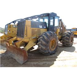 2006 CAT 535C SKIDDER, VIN/SN:53500222 - GRAPPLE, DUAL ARCH, WINCH, ECAB W/AIR, 30.5L-32 TIRES, METE