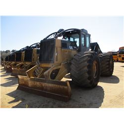 2014 CAT 525C SKIDDER, VIN/SN:52501918 - GRAPPLE, DUAL ARCH, WINCH, ECAB W/AIR, 73X44.00-32 TIRES, M