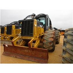 2011 CAT 525C SKIDDER, VIN/SN:52501346 - GRAPPLE, DUAL ARCH, WINCH, ECAB W/AIR, 30.5-32 TIRES, METER
