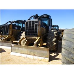 2015 CAT 525C SKIDDER, VIN/SN:52501221 - GRAPPLE, SINGLE ARCH, WINCH, ECAB W/AIR, 30.5R32 TIRES, MET