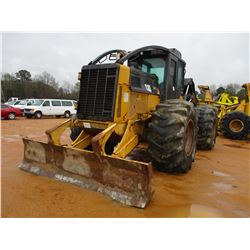 2011 CAT 525C SKIDDER, VIN/SN:52501204 - DUAL ARCH, ECAB W/AIR, 30.5L-32 TIRES, METER READING 10,752