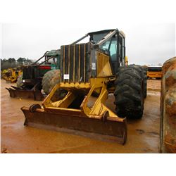 2003 JOHN DEERE 648G III SKIDDER, VIN/SN:588701 - GRAPPLE, SINGLE ARCH, WINCH, ECAB W/AIR, 30.5L-32 