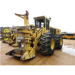 2015 TIGERCAT 720G FELLER BUNCHER, VIN/SN:7205636 - 5702 SAW HEAD, ECAB W/AIR, 30.5-32 TIRES, METER 