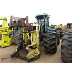 2012 JOHN DEERE 643K FELLER BUNCHER, VIN/SN:643857 - JOHN DEERE SAW HEAD, ECAB W/AIR, 30.5L-32 TIRES
