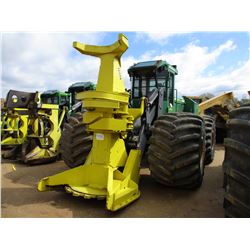 2011 JOHN DEERE 643K FELLER BUNCHER, VIN/SN:629685 - FD22 SAW HEAD, ECAB W/AIR, 66X43-25 TIRES, METE