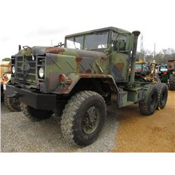 HARSCO M931A-2 TRUCK TRACTOR, VIN/SN:3200122 - 5 TON 6X6 MILIARY, T/A, DIESEL ENGINE, A/T, 14:00R20 