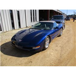 2004 CHEVROLET CORVETTE, VIN/SN:1GAYY32G845100016 - V8 GAS ENGINE, 6 SPEED TRANS