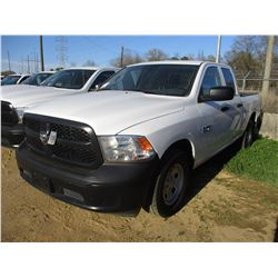 2015 DODGE RAM 1500 PICKUP, VIN/SN:1C6RR6FG2FS578531 - CREW CAB, V8 GAS ENGINE, A/T, ODOMETER READIN