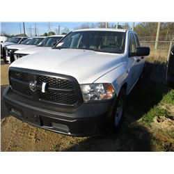2014 DODGE RAM 1500 PICKUP, VIN/SN:1C6RR6FG3FS578537 - CREW CAB, V8 GAS ENGINE, A/T, ODOMETER READIN