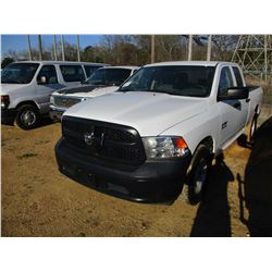 2014 DODGE RAM 1500 PICK UP, VIN/SN:1C6RR6FGXS5350372 - CREW CAB, V8 GAS ENGINE, A/T, ODOMETER READI