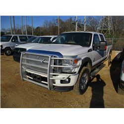 2012 FORD F250 PICK UP, VIN/SN:1F7TW2BT0CEA68774 - 4X4, CREW CAB, FORD POWER STROKE DIESEL ENGINE, A