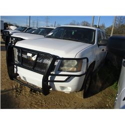 2007 CHEVROLET SUBURBAN VIN/SN:3GNGK26K37G296108 - 4X4, V8 GAS ENGINE, A/T, ODOMETER READING 164,905