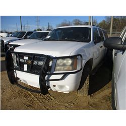 2007 CHEVROLET SUBURBAN VIN/SN:3GNGK2K47G282668 - 4X4, V8 GAS ENGINE, A/T, ODOMETER READING 192,996 