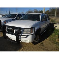 2007 CHEVROLET SUBURBAN VIN/SN:2GNGK26K07G283753 - 4X4, V8 GAS ENGINE, A/T, ODOMETER READING 161,370