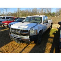 2008 CHEVROLET 2500 PICKUP, VIN/SN:1GCHC23K08F209587 - EXTENDED CAB, V8 VORTEC GAS ENGINE, A/T, ODOM