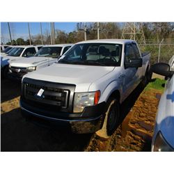 2014 FORD F150 XL PICKUP, VIN/SN:1FTFX1EF3EKF56033 - 4X4, EXT CAB, V8 GAS ENGINE, A/T, ODOMETER READ