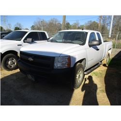 2008 CHEVY SILVARADO VIN/SN:2GCEK1951812551868 - 4X4, EXT CAB, V8 GAS ENGINE, A/T, ODOMETER READING 