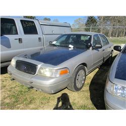 2007 FORD CROWN VICTORIA VIN/SN:2FAHP71W57X145031 - V8 GAS ENGINE, A/T (STATE OWNED)