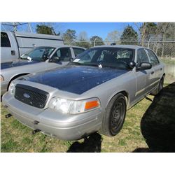 2009 FORD CROWN VICTORIA VIN/SN:2FAHP71VX9X100659 - V8 GAS ENGINE, A/T (STATE OWNED)