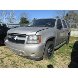 2009 CHEVROLET TAHOE, VIN/SN:1GNEC03009R261251 - V8 GAS ENGINE, A/T (STATE OWNED)