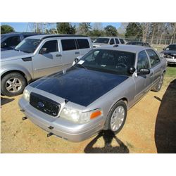 2009 FORD CROWN VICTORIA VIN/SN:2FAHP71V09X143360 - V8 GAS ENGINE, A/T (STATE OWNED)