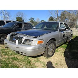 2006 FORD CROWN VICTORIA, VIN/SN:2FAHP71W66X147238 - V8 GAS ENGINE, A/T (STATE OWNED)