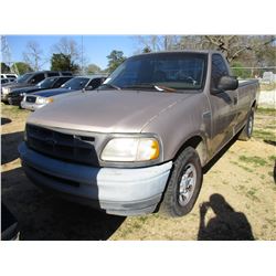 1997 FORD F250 PICKUP, VIN/SN:2FTEF27LOVCA20054 - V8 GAS ENGINE, A/T, ODOMETER READING 121,780 MILES