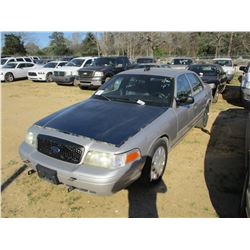 2010 FORD CROWN VICTORIA, VIN/SN:2FABP7BV5AX106622 - V8 GAS ENGINE, A/T (STATE OWNED)