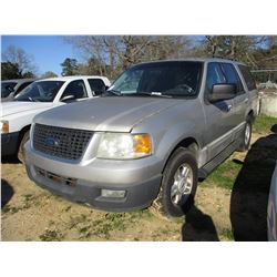 2006 FORD EXPEDITION XLT, VIN/SN:1FMPU15566LA67203 - V8 GAS ENGINE, A/T (STATE OWNED)