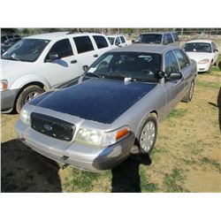 2010 FORD CROWN VICTORIA VIN/SN:2FABP7BVXAX106602 - V8 GAS ENGINE, A/T (STATE OWNED)